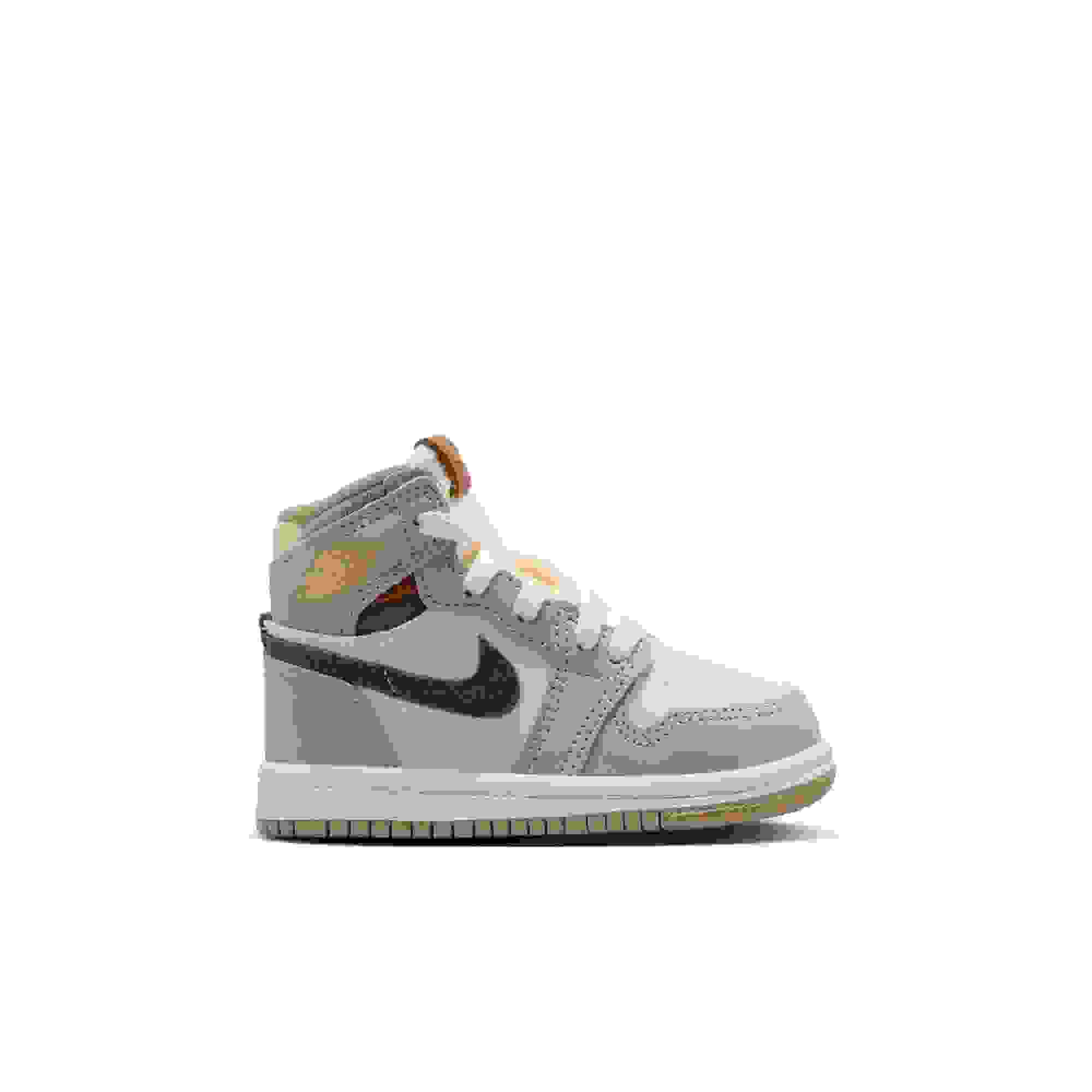 Jordan 1 Retro High OG Toddler Girls' "Khaki" Shoe